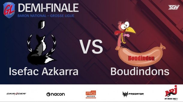 League Of Legends - La Grosse Ligue : 1ère demi-finale lundi 27 à 20h, en direct !