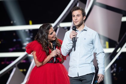 Inès Reg et Hugo Gaston - Cérémonie des NRJ Music Awards Paris Edition