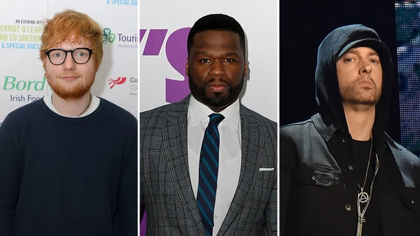 Ed Sheeran collabore avec 50 Cent et Eminem