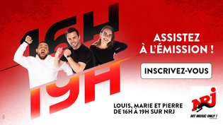 Le 16/19 sur NRJ reçoit Marine, jeudi 1er octobre !