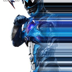 Power Rangers Bleu