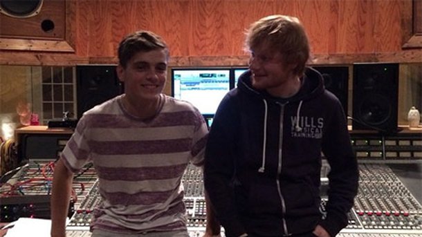 Ed Sheeran : en studio avec Martin Garrix !