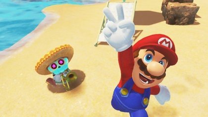 Super Mario Odyssey en VR