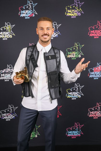 M Pokora - Photocall - NRJ Music Awards 2019