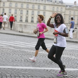 La team Fitnext/Chérie FM lors de la Parisienne