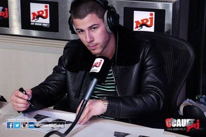 Mercredi 25 Mai 2016 avec Nick Jonas - C Cauet sur NRJ