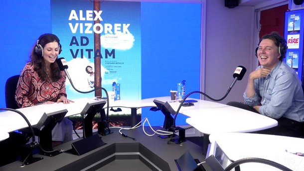 Marine Léonardi face à Alex Vizorek