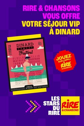 image jeu Dinard Comedy festival 2026