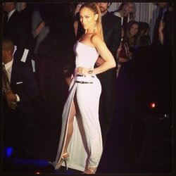 Jennifer Lopez au défilé Versace !