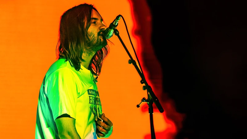 Kevin Parker avec le projet Tame Impala, live en 2022