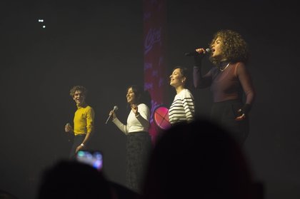 Les finalistes de la Star Ac' (Louis, Anisha, Enola et Léa) - Chérie FM Live Trélazé 2022