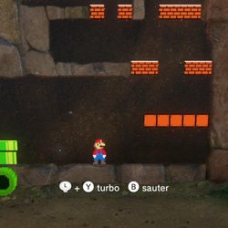 Les Warpzones en mode rétro NES sont un régal !