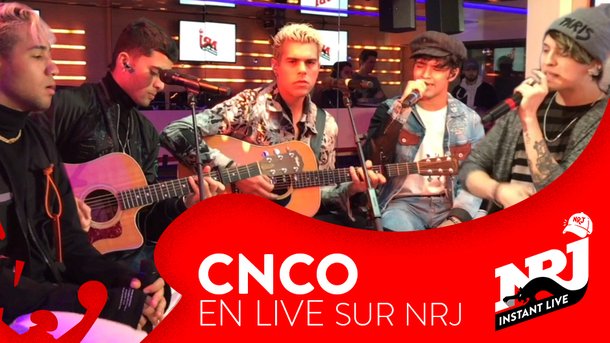 CNCO «Hey DJ» Acoustique Version - NRJ Instant Live