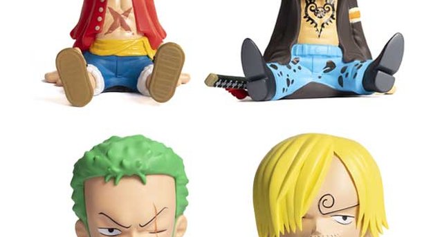 Jeu concours - Plastoy - Le pack de 4 tirelires One Piece à gagner