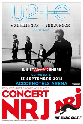 U2 en concert avec NRJ