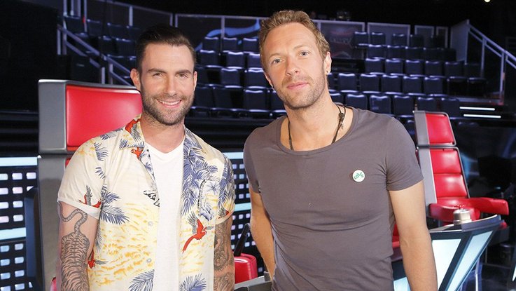 Adam Levine et Chris Martin