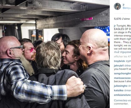 U2 & Eagles Of Death Metal à Paris