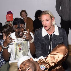 Diplo à la Fashion Week de New-York, septembre 2017