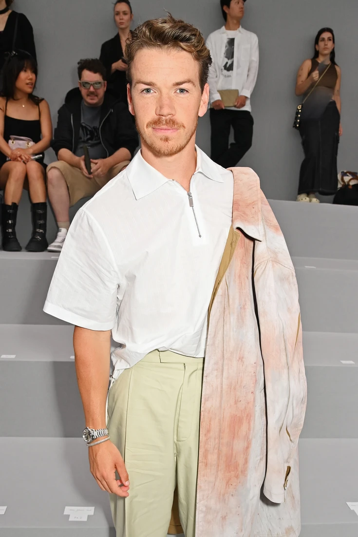 Will Poulter au défilé Dior Homme Printemps/ Eté 2024