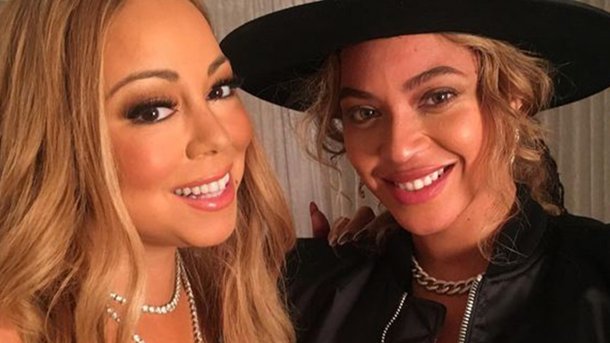 Beyoncé et Mariah Carey : la photo des divas !