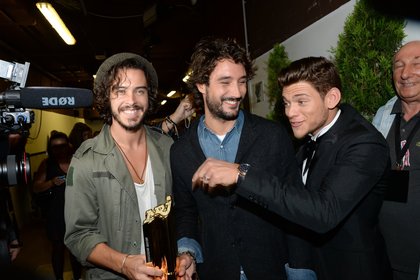 Les Fréro Delavega et Rayane Bensetti - NRJ Music Awards 2015