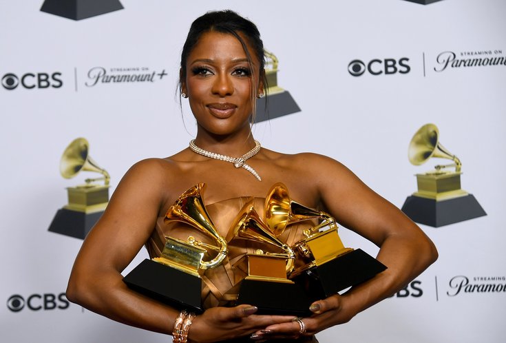 Victoria Monét, Grammy Awards, Los Angeles, 4 février 2024