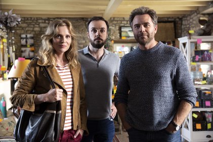 L'Esprit de famille : Guillaume De Tonquédec, Isabelle Carré, Jeremy Lopez