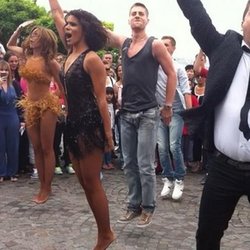 Shy'm : @DeborahNahon: @LeChrisMarques @shymofficiel Dals au sacré cœur #DALSInTheCity  