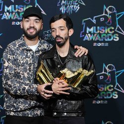 Bigflo & Oli - Photocall des NRJ Music Awards 2022