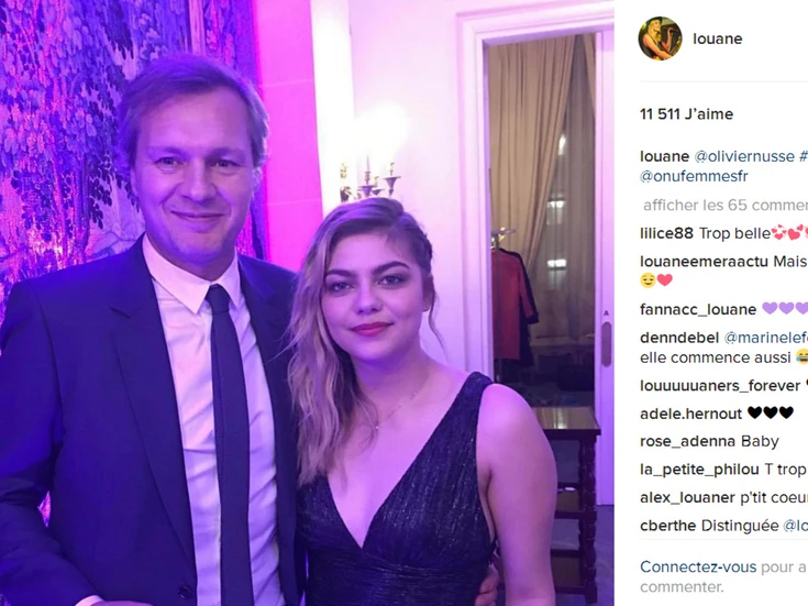 Louane et Olivier Nusse