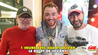 Le billet de Jovany -  1 heure avec Kad et Olivier - photo - Rire & Chansons