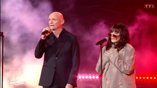 Isabelle Adjani et Gaëtan Roussel chantent leur duo «Les courants d'air»
