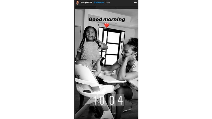 La story Instagram de M. Pokora
