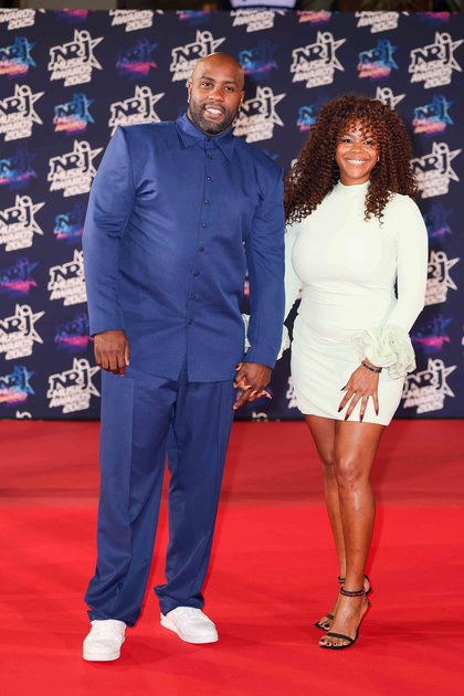 Teddy Riner et Luthna Plocu - Le Tapis Rouge - NRJ Music Awards 2025