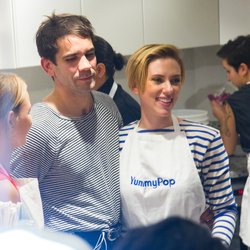Scarlett Johansson et son mari Romain Dauriac