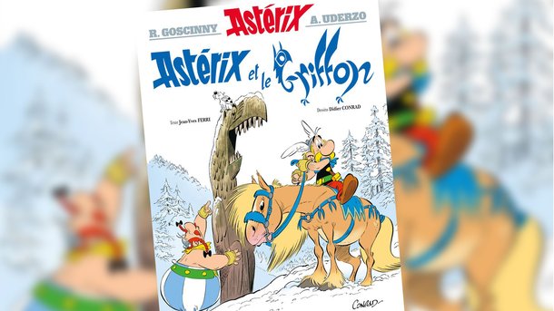 Les infos du Réveil Chérie : Le nouvel album d'Astérix, "Astérix et le Griffon", sortira le 21 octobre