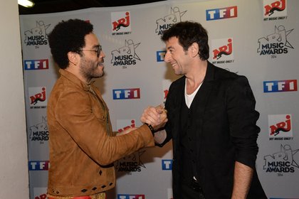 Lenny Kravitz et Patrick Bruel