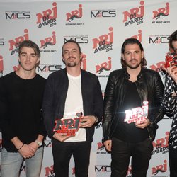 DIMITRI VEGAS et LIKE MIKE - THE CHAINSMOKERS - NRJ DJ AWARDS 2016 - PHOTOCALL