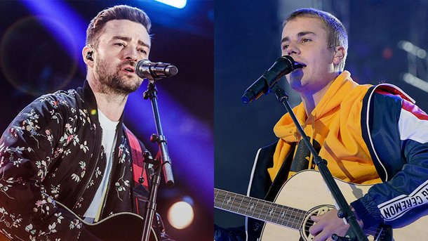 Justin Timberlake et Justin Bieber : le match des Justin