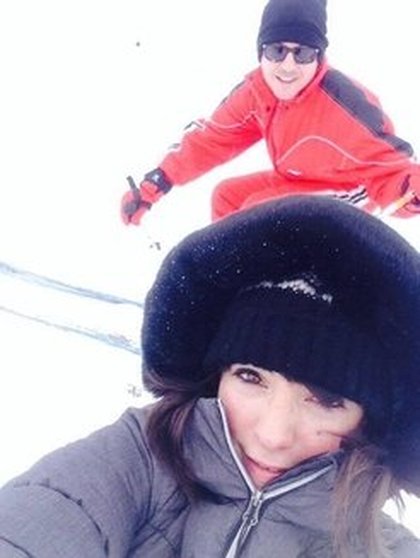 CAUET et l'équipe à Tignes