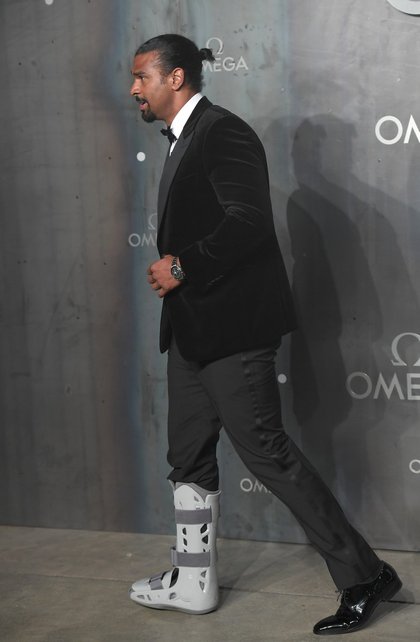 David Haye à la soirée Omega
