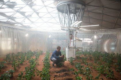 Seul sur Mars
