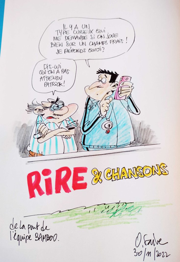Humour - Patrick Chanfray vu par Sti de Footmaniacs