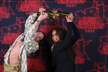 Hatik et Amel Bent - NRJ Music Awards 2021