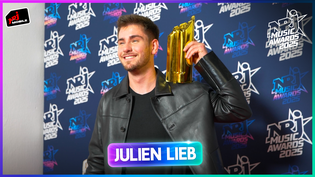Julien Lieb décroche le trophée de Révélation Masculine Francophone : "Je suis trop heureux"
