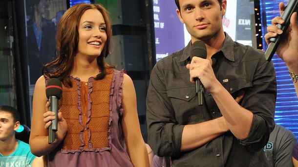 «Gossip Girl»: les retrouvailles de Penn Badgley et Leighton Meester!