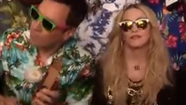 Madonna : déchaînée chez Jimmy Fallon!