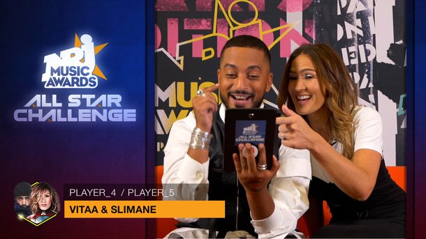 Vitaa et Slimane jouent au All Star Challenge