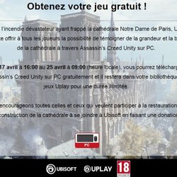 Assassin's Creed gratuit sur PC (Uplay) - étape 1