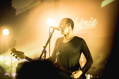 Calogero sur la scène du Concert Pop Love à Nice